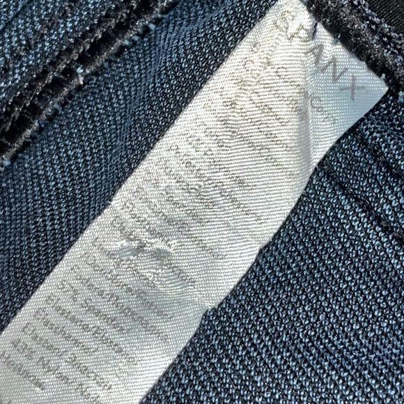 SPANX Jean-ish Ankle Leggings Twilight Rinse Dark Lined Pants 20018R Size L - Picture 9 of 11